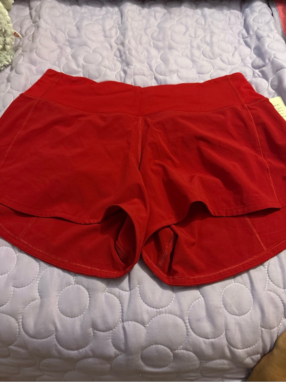 lululemon athletica Red Women's Athletic Shorts - Picture 3 of 3